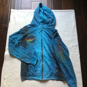 Aviator Nation Tie Dye Hoodie Medium